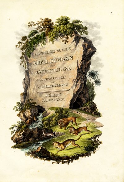 Title Page by Karl Joseph Brodtmann